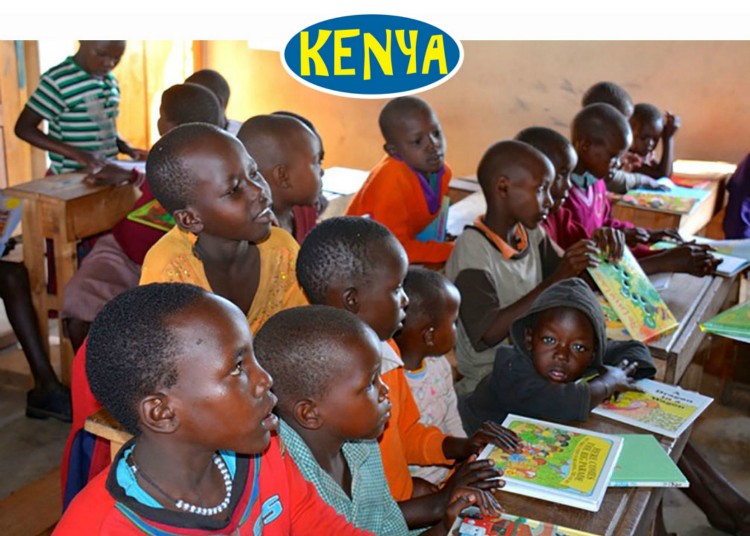 On the Masaai Mara in Kenya classroom